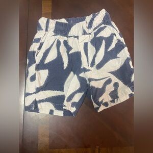 Zara Navy and Cream kids  short